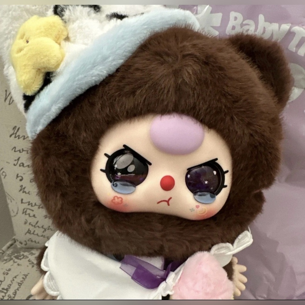 400% Sweet Dreams Purple Liquid Glitter Eyes Bag/Card Only - Picture 2 of 2